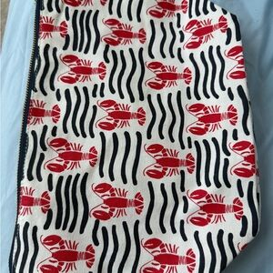 Lobster Waves Zip Pouch
